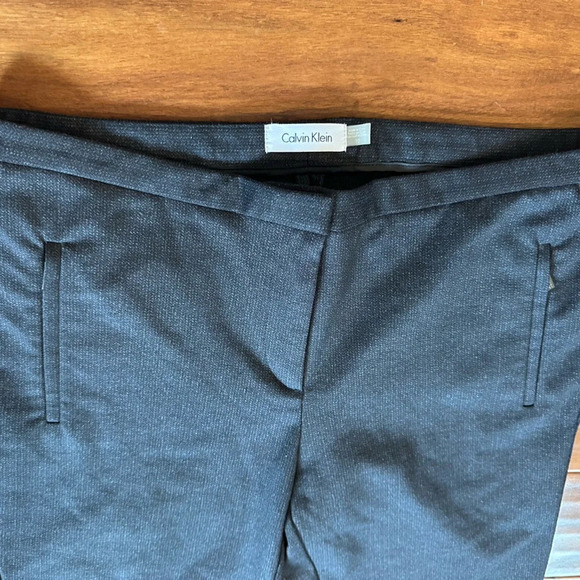 Calvin Klein Black Dress Pants size 10 - Picture 2 of 4